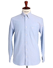 L/S Plain Oxford Shirt