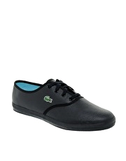 Lacoste Leather Gambetta TL Plimsoll Trainer