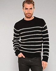 Lambswool Stripe CrewNeck