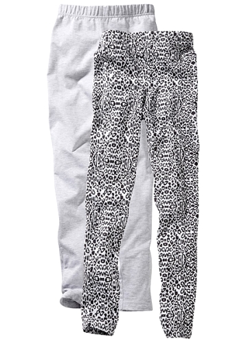 Långa leggings (2-pack)