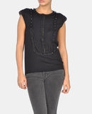 LANVIN - Ärmlös jumper