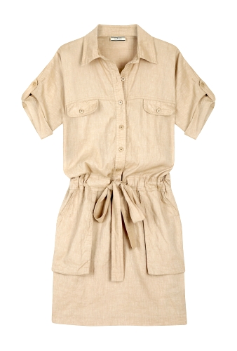 Laree Safari Shirt Dress by By Malene Birger