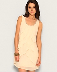 Layered Chiffon Dress