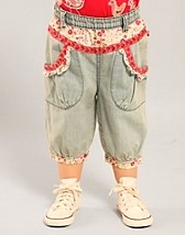 Leane Denim Capri Pants