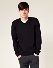 Lee V-Neck Cotton Knit