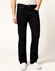 Levi's 501 Black End Straight Jeans