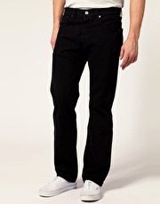 Levi's 501 Black Straight Jeans