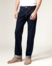 Levi's 501 Straight Premium Selvage Jeans