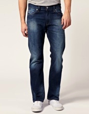Levi's 506 Dark Stuff Straight Jeans