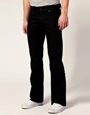 Levis 512 Black Bootcut Jeans