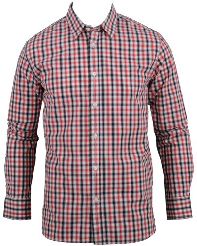 Levis Ls Classic Shirt Sundown Red Check