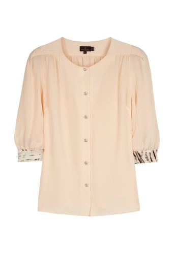 Light Peach Edie Shirt by Mulberry