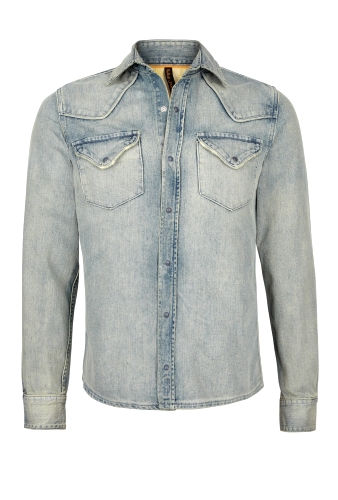 Light Wash Vintage Denim Shirt by Nudie Jeans