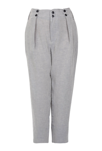 Lightweight Linen Pleat Front Trousers by Paul Smith Paul
