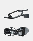LOLA CRUZ - Högklackade sandaler - 3