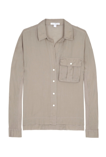 Long Sleeve Surplus Dolman Shirt by James Perse