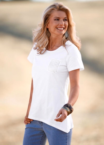 Longshirt, kortärmad - 2