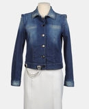 LOVE MOSCHINO - Ytterplagg denim - 2