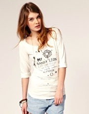 Maison Scotch My Dandelion 3/4 Sleeve Top