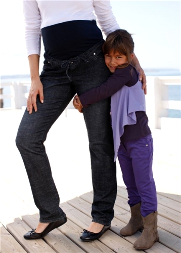 Mammamode stretchjeans «Stuprör»