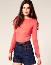 Mango Basic Crew Knit