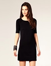 Mango Knit Shift Dress