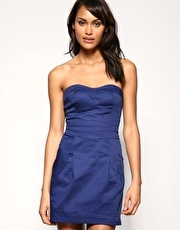 Mango Tulip Bandeau Dress