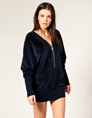 Marc By Marc Jacobs Velour Zipped Up Hoody