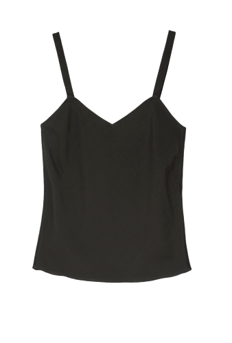 Matte Khaki Silk Camisole by Sykes Silks