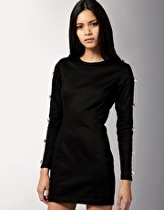 Maurie & Eve Torture Me Bodycon Stud Dress