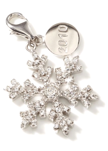 Maxi Charm-berlock Snöflinga