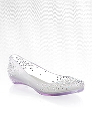 Melissa Swarovski Studded Flat Pumps