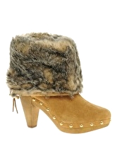 MICHAEL Michael Kors Parka Faux Fur Lined Clogg Boots