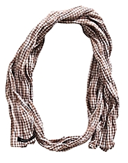 Milk Stripe Scarf