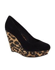 Miss KG Cairo Leopard Wedge Shoe