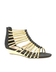 Miss KG Kashmir Multi Strap Flat Sandals