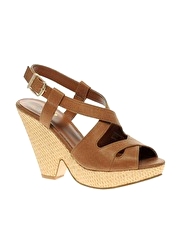 Miss KG Marcie Raffia Heeled Sandals