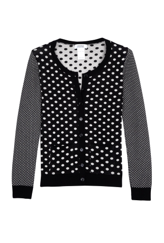 Mixed Polka Dot Cardigan by Sonia by Sonia Rykiel