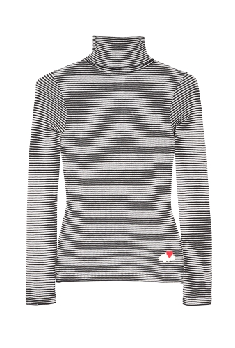 Monochrome Striped Polo Neck by Sonia by Sonia Rykiel