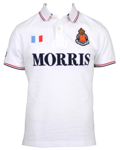 Morris Monaco Piqué White