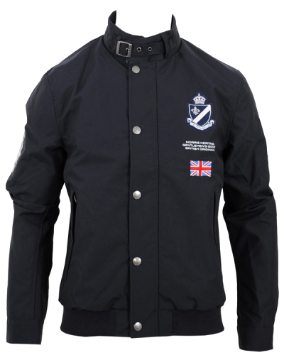 Morris Short Jacket Navy