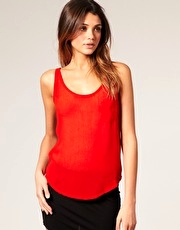 Motel Vanessa Loose Fit Pocket Vest