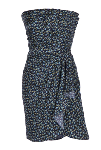 Myrtille Strapless Micro Floral Dress by Paul & Joe Sister