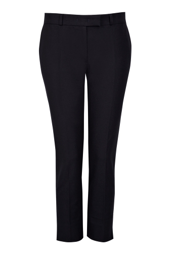 Navy Bing Court Crop Trousers by Joseph