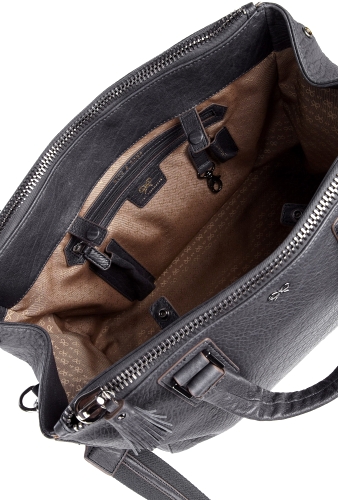 Navy Ebury Maxi Zip by Anya Hindmarch
