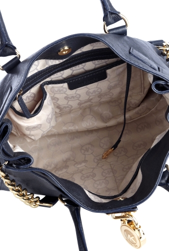 Navy Hamilton Tote by Michael By Michael Kors