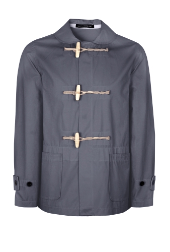 Navy Light Waxed Cotton Gloverall Duffle by YMC