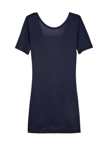 Navy T-Shirt Dress by 3.1 Phillip Lim Initials