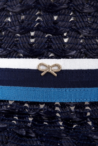 Navy Trilby by Anya Hindmarch