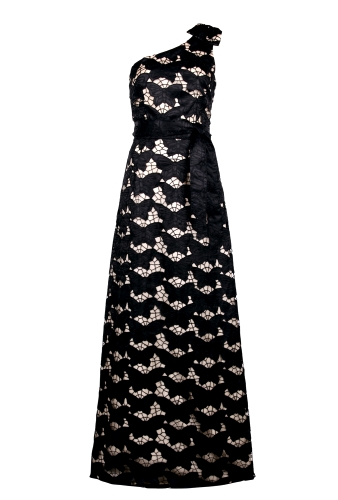 New Black Butterfly Maxi Dress by Project D